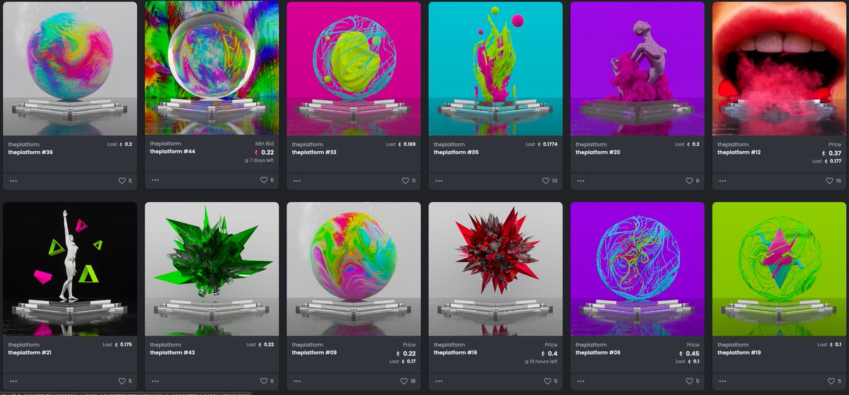 qfilmstv's tweet photo. Here are some of the recently sold pieces from #myplatform collection on @opensea
Truly is such an achievement to make the Home Page!
Floor: 0.17
Items: 50
Current owners: 37
https://t.co/5WDdg0OajM https://t.co/fiNkra1V4b