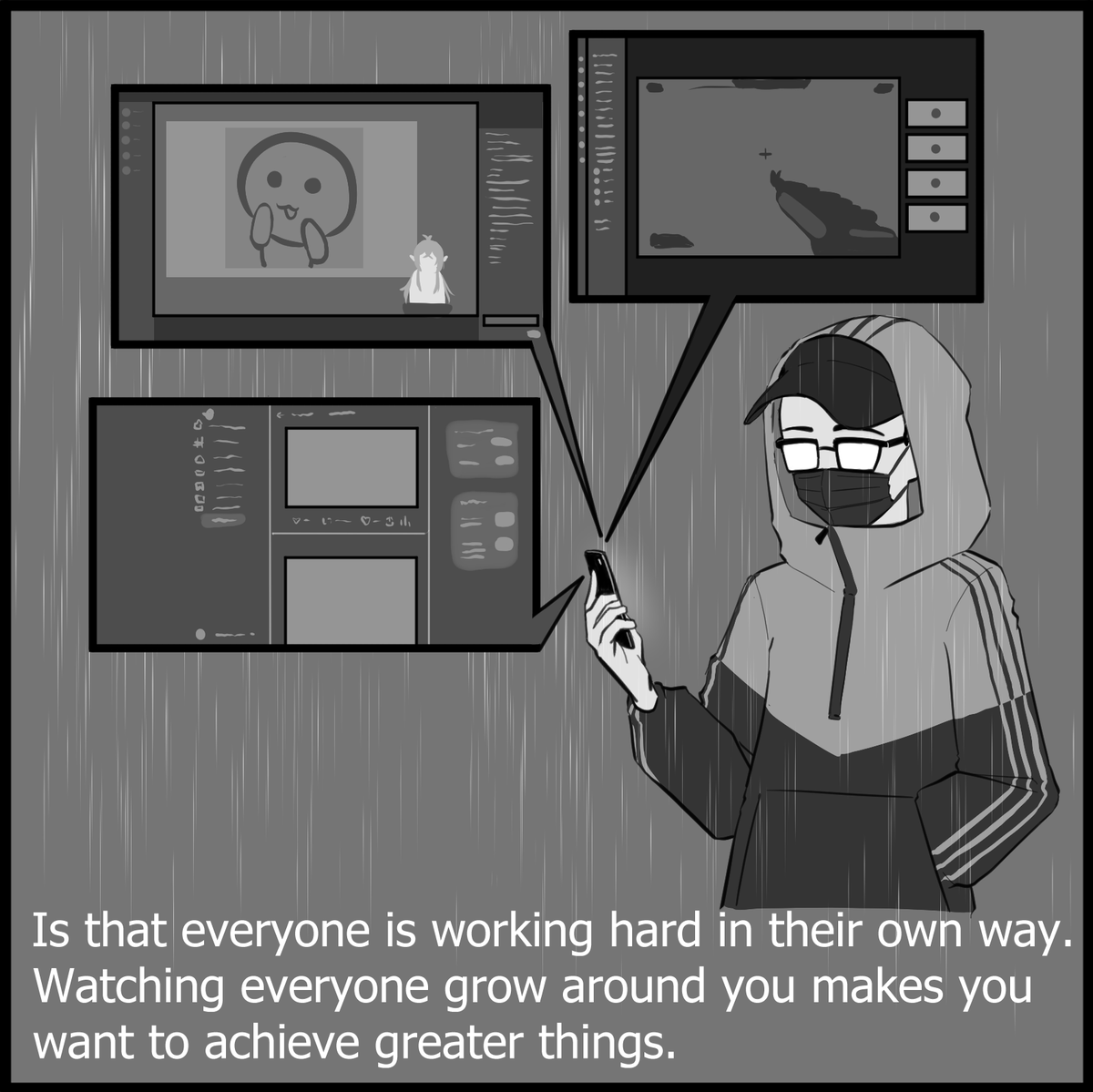 You're amazing.

Always remember. 