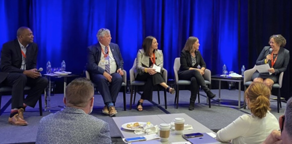 k12kimsmith's tweet photo. A League of Our Own https://t.co/tSNFYEPvNL -- nice story on our @DPLeague Fall 2021 Convening and our Homecoming Panel! @techlearning @DigitalPromise @kcator @sschappy @AkinMatt @BrizardJC https://t.co/8Toxa5uR2G