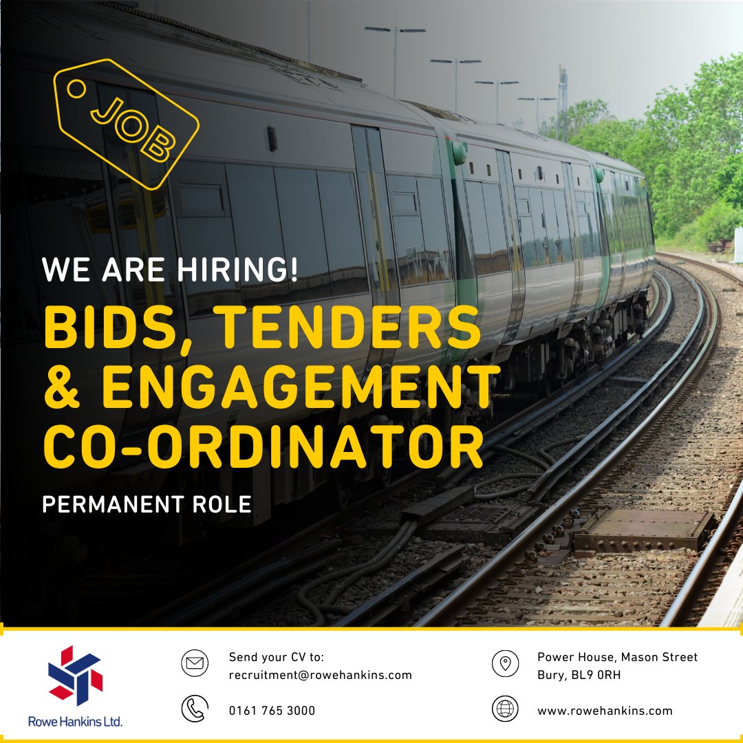 Are you an experienced professional looking for your next challenge, or just starting out in your career? We have 5 exciting career-building opportunities! See our various positions at bit.ly/3pZR15B or apply now at recruitment@rowehankins.com
#vacancies #opportunities
