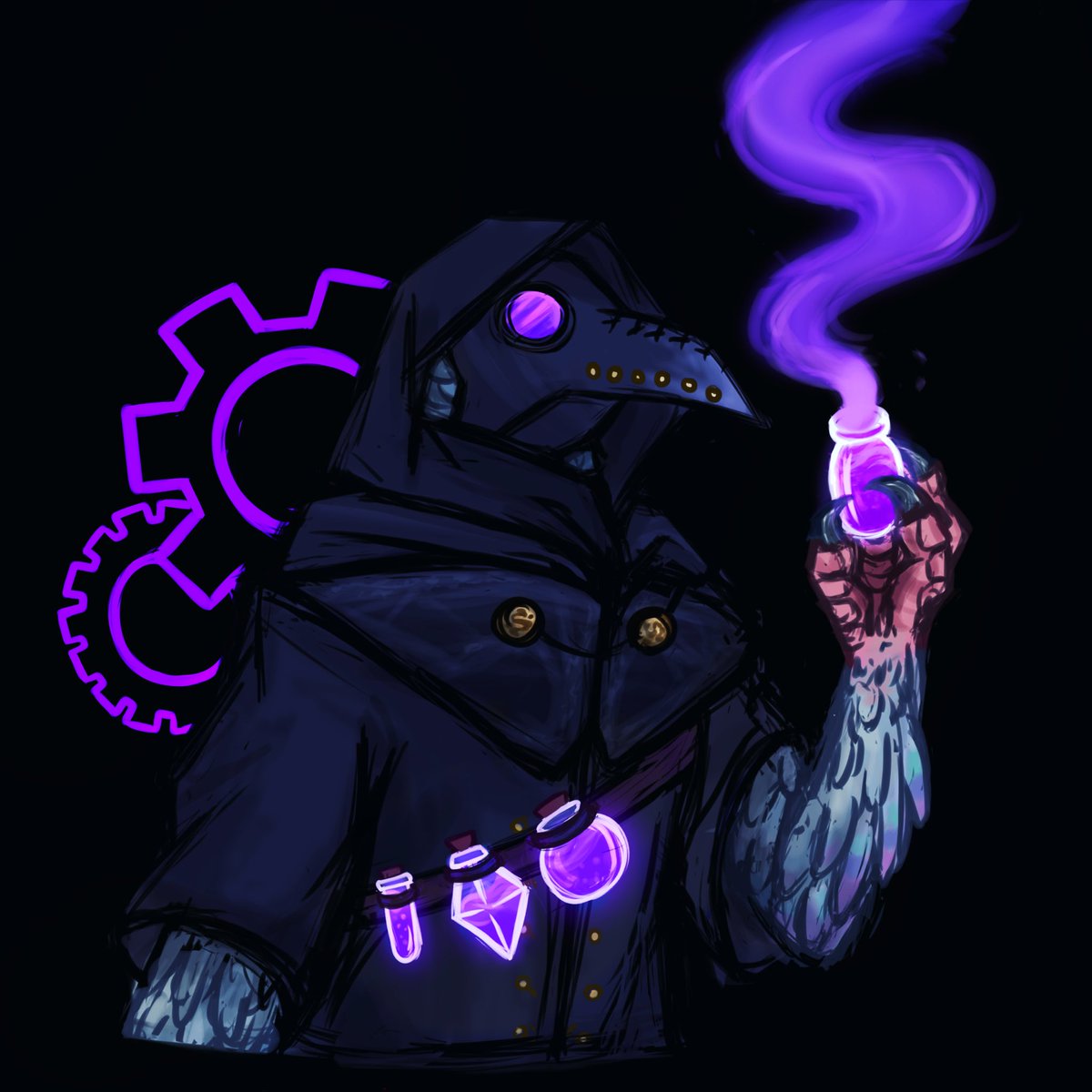 Diversity win! The mad alchemist poisoning the water supply is ace!