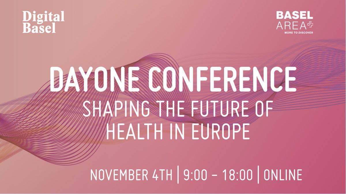 DigitalBasel's tweet photo. Join this #onlineevent from @BaselArea on shaping the #future of #health in Europe on November 4th 👉 https://t.co/A4j2uJytjE
#digitalbasel #digitaldays #swissdigitaldays #baselarea #dayoneconference #dayone #europe #innovation #digitalday digitalswitzerland https://t.co/j1v7yaJkfJ