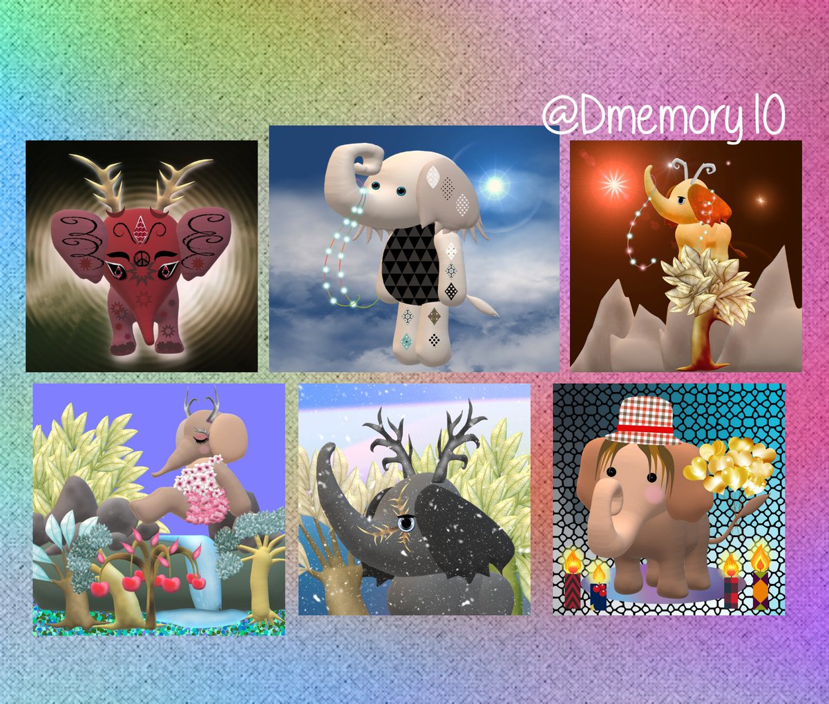 Dmemory10's tweet photo. Polygon elephants 0.003
https://t.co/wwnqJFOMMT #PolygonNFTs #polygonft #nftelephant #nftanimal #cryptonft https://t.co/mZusNyxS1X