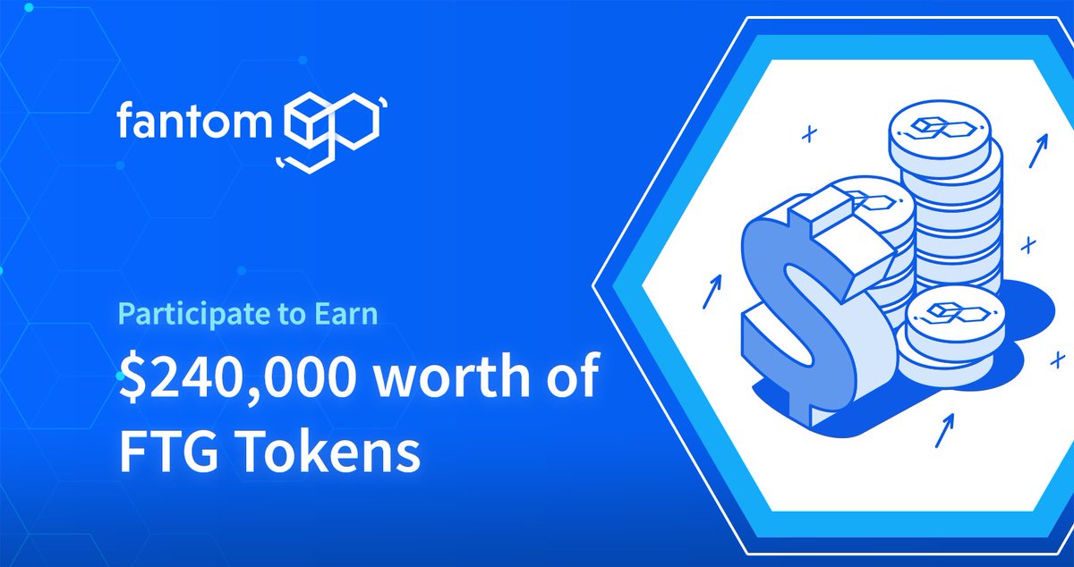 Ongoapp's tweet image. 🔔Our Participate-to-earn campaign is live.

📢We are giving away $240K USD worth of $FTG! 📢

Leaderboards will change as we will remove the spam

Enter Here And Save This Link As Tasks Update Often 👉 bit.ly/3GyM8X9

#fantomGO #FTG #ETH #ERC20 #DeFi #Crypto #FTM