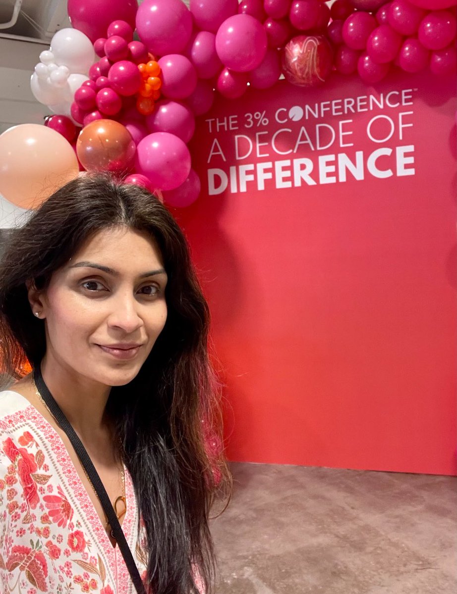 collemcvoy's tweet image. Excited to celebrate 10 years of difference at the @3PercentConf today! @shahpuja is taking in the knowledge in person, as well as sharing her perspectives as one of the speakers. Say hi if you see her! #3percentconf