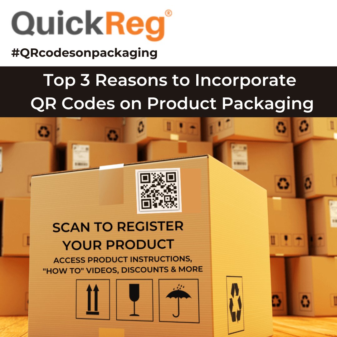 QuickRegMe's tweet photo. QR codes are used in a wide range of industries and have become increasingly popular due to their ease of use, touch-free capabilities, & quick response times. Learn more here. https://t.co/urzUye8Lq4
.
#QRcodesonpackaging #afterthesale #customerexperience #repeatsales #QUICKREG https://t.co/oGTZuSRzT7