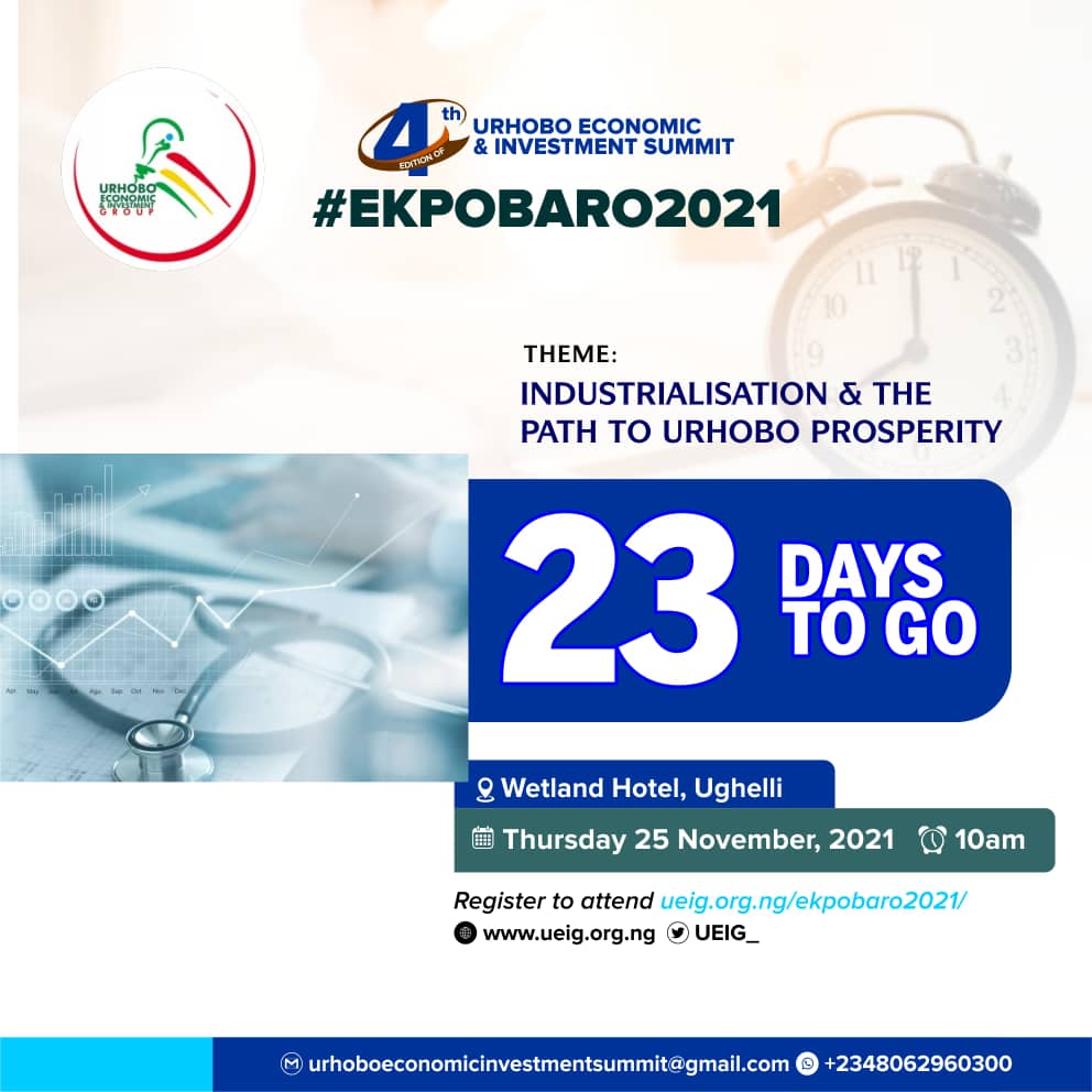 UEIG_'s tweet photo. We want to improve the enterprise mindset in Urhobo land. We can boast of natural and human resources and geographical advantages.

We want to exchange ideas in all aspects of trade, commerce, and economic relations.

We need your participation in our in-depth deliberations. https://t.co/SvfPIwd5A0