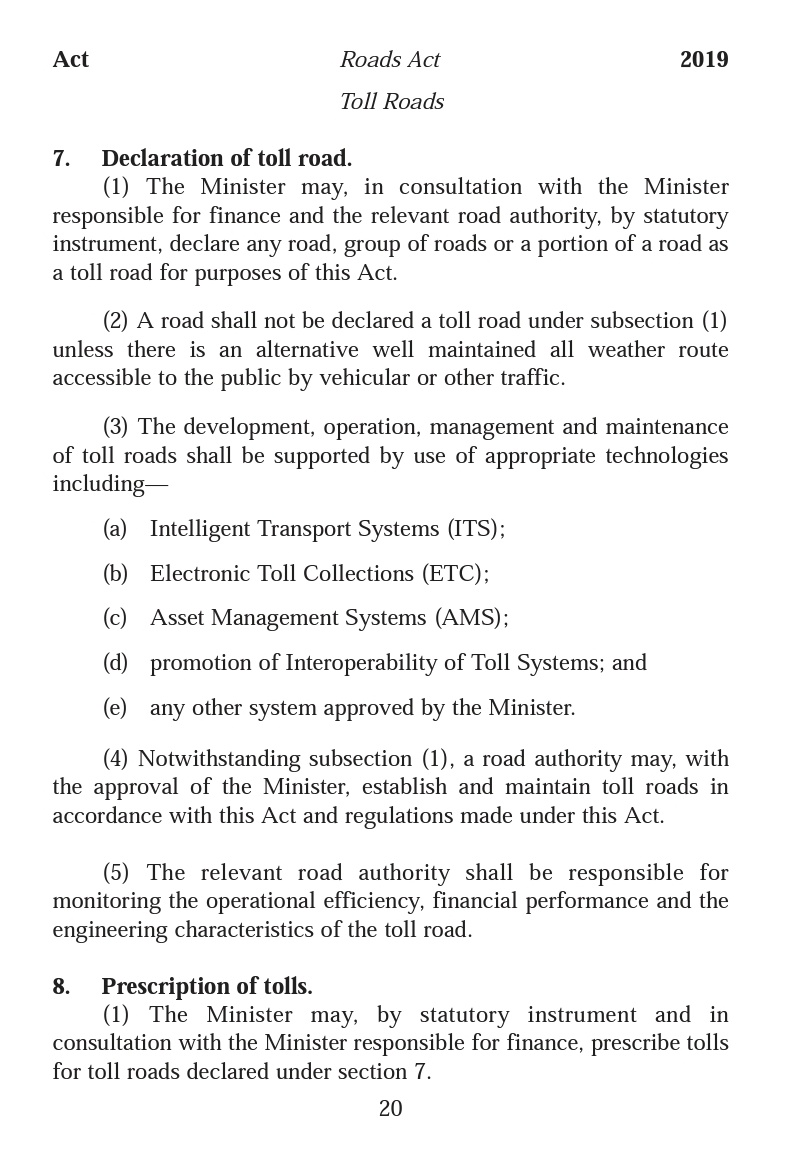 UNRA_UG's tweet photo. .@UNRA_ED : We are happy to report that the Roads Act, that provides for Tolling was enacted in 2019 and the gazette declaring Kampala—Entebbe Expressway as a Toll Road and Toll fees for each vehicle class run on 22 October 2021. 

#ConnectUg https://t.co/xZJw6yBjeZ