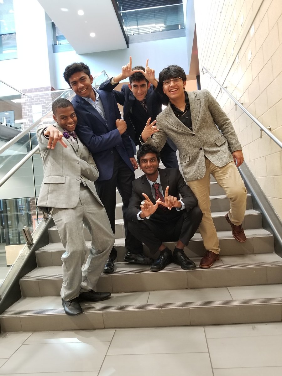 CapnBulloch's tweet photo. @KleinCain Speech &amp; Debate doesn't just win stuff. They style and profile while they do it. 😎 #LD #Policy #CX #WeMakeThisLookGood #KleinISD @KleinISD https://t.co/Y6cIaLRIX2