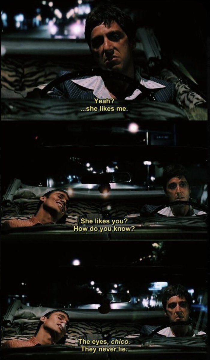they never lie 👀