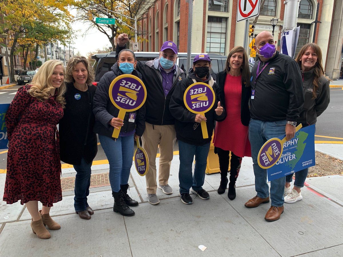 Moving along in Hudson county! <a href="/FirstLadyNJ/">Tammy Murphy</a> Tammy Murphy &amp; <a href="/Amy_DeGise/">Amy DeGise</a> working hard #GOTV! Be part of the change! Vote! @PhilMurphyNJ <a href="/SheilaOliverNJ/">Sheila Oliver</a> <a href="/StevenFulop/">Steven Fulop</a> <a href="/RLavarro/">Rolando Lavarro</a> <a href="/JoyceWatterman/">Joyce Watterman</a> <a href="/DeniseRidleyJC/">Denise Ridley</a> <a href="/miramira4/">Mira Prinz-Arey</a> <a href="/RichardBoggiano/">Richard Boggiano</a> <a href="/yousefjsaleh/">Councilman Yousef J. Saleh - Ward D</a> <a href="/Jermaine4WardF/">Jermaine Robinson</a> <a href="/SolomonforJC/">James Solomon</a>