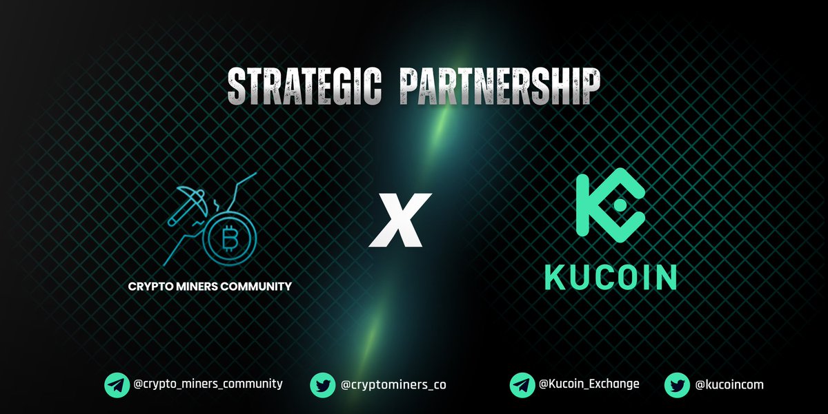 CryptoMiners_Co's tweet photo. 𝗣𝗔𝗥𝗧𝗡𝗘𝗥𝗦𝗛𝗜𝗣 𝗔𝗡𝗡𝗢𝗨𝗡𝗖𝗘𝗠𝗘𝗡𝗧

We Are Thrilled To Announce Our Partnership With @kucoincom. KuCoin Exchange is Now One Of The Top Leading Exchanges In Crypto Market and Providing Service Very Securely. We are So Glad To Announce This Partnership With Them. https://t.co/nBnQjQ4syj