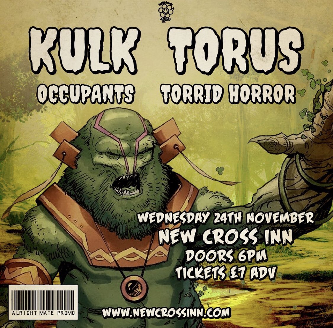 GIG ALERT 🚨 
Wednesday 24th November <a href="/NewCrossInn/">New Cross Inn</a> Link to tickets in bio