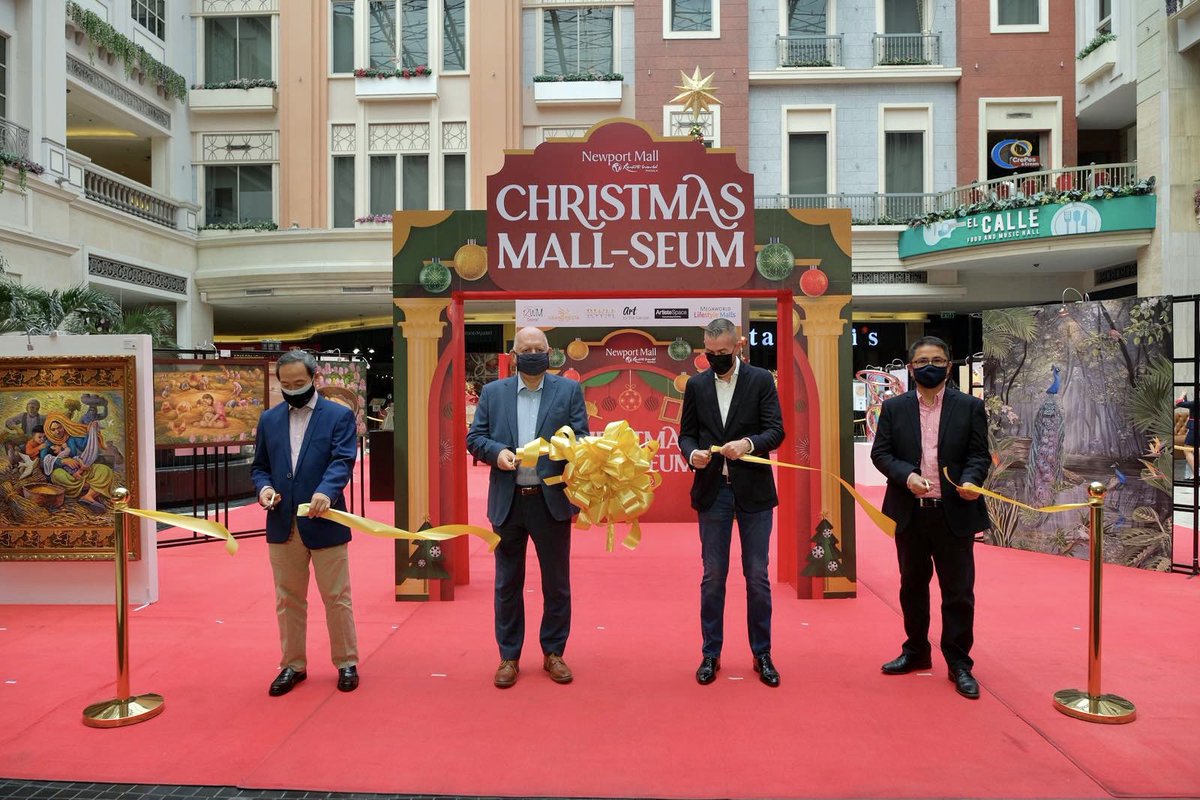 Get ready as we turn the whole mall into an exciting cultural attraction for 12 Weeks featuring 12 seasoned artists / galleries from Oct 27, 2021 to Jan 25, 2022! 🤩😱💯 #ChristmasMallseum #GrandFiestaManila2021 #Art #Exhibit #Christmas