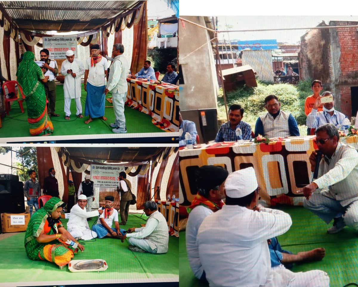 CVO_WCL's tweet photo. On the occasion of VAW-2021, a Nukkad Natak on Eviction of unauthorized occupants of quarters was conducted at Kanhan Area, Western Coalfieds Limited.
@CVO_WCL @TeamWCL @CoalIndiaHQ @CVCIndia #vigilanceawarenessweek2021 https://t.co/mZXgZS1ddr