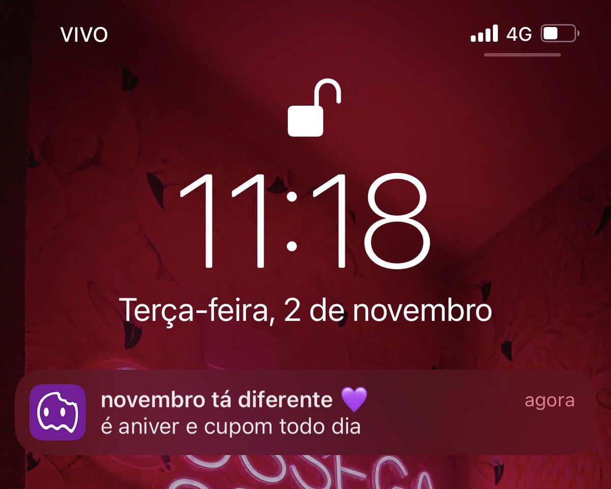 lyaa's tweet photo. E eu que faço niver no mesmo mês que o @aiqfome ? Só amor e cupom todo dia 💜 https://t.co/gdKrKrLib7