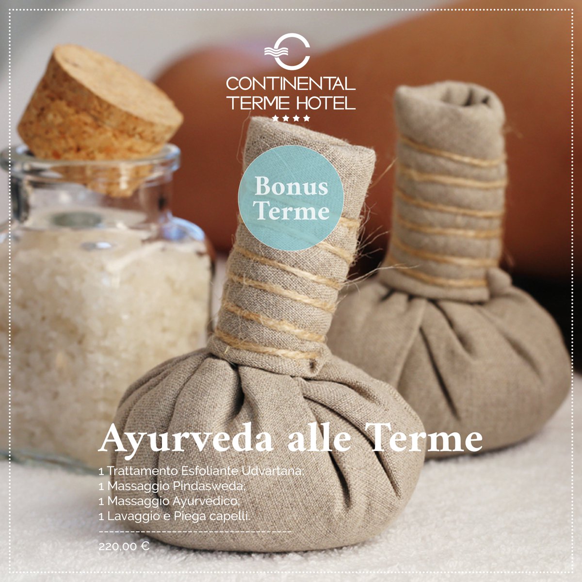 continental_it's tweet photo. L’8 novembre sarà il primo giorno utile per richiedere il #bonusterme , un buono dal valore di 200 euro.
Compila il form sul nostro sito per poter usufruire del bonus terme nel nostro hotel: https://t.co/ebeHiZsuaq https://t.co/grLbzL3K2d