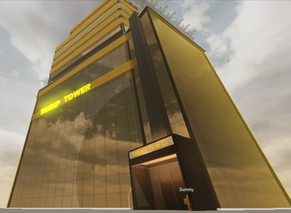 SDevpoint's tweet image. 拉特朗普大廈 V.2
[The Trxmp Tower V.2]