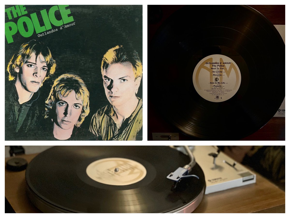 Paxman1965's tweet photo. #records #vinyl #LP #album #vinylcollection #nowplaying #spinning #ThePolice #OutlandosDAmour #releasedonthisdate1978 #newwave #remote #plague #quarantunes #sociallydistant #getvaxxed #musicisthebest https://t.co/dcI1sdzfDu