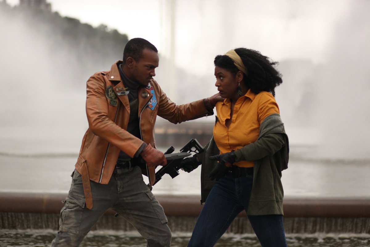 GreyWolf7880's tweet photo. Welcome to the endless, our eternal paradise.
♾🧔🏾💥🔫👩🏾🦱💥🔫🧔🏾💥🔫👩🏾🦱♾
#Cosplay @ArkaneStudios @bethesda @deathloop @BethesdaStudios #Deathloop #DeathloopCosplay #ColtVahn #ColtVahnCosplay #JuliannaBlake #JuliannaBlakeCosplay #Bethesta https://t.co/m7sTzHI5Ml