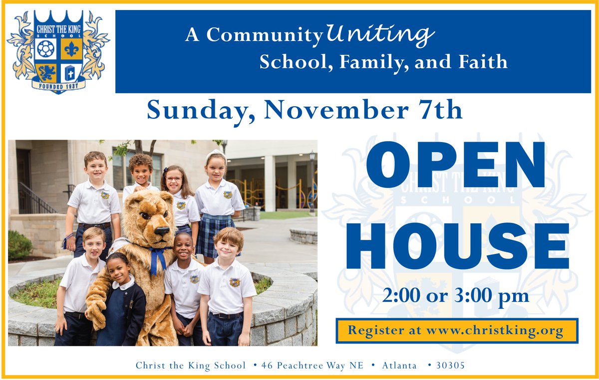 Come and see what CKS can offer you during our Open House on Sunday, Nov. 7th. Please remember to register as spots are limited. #cksbettertogether