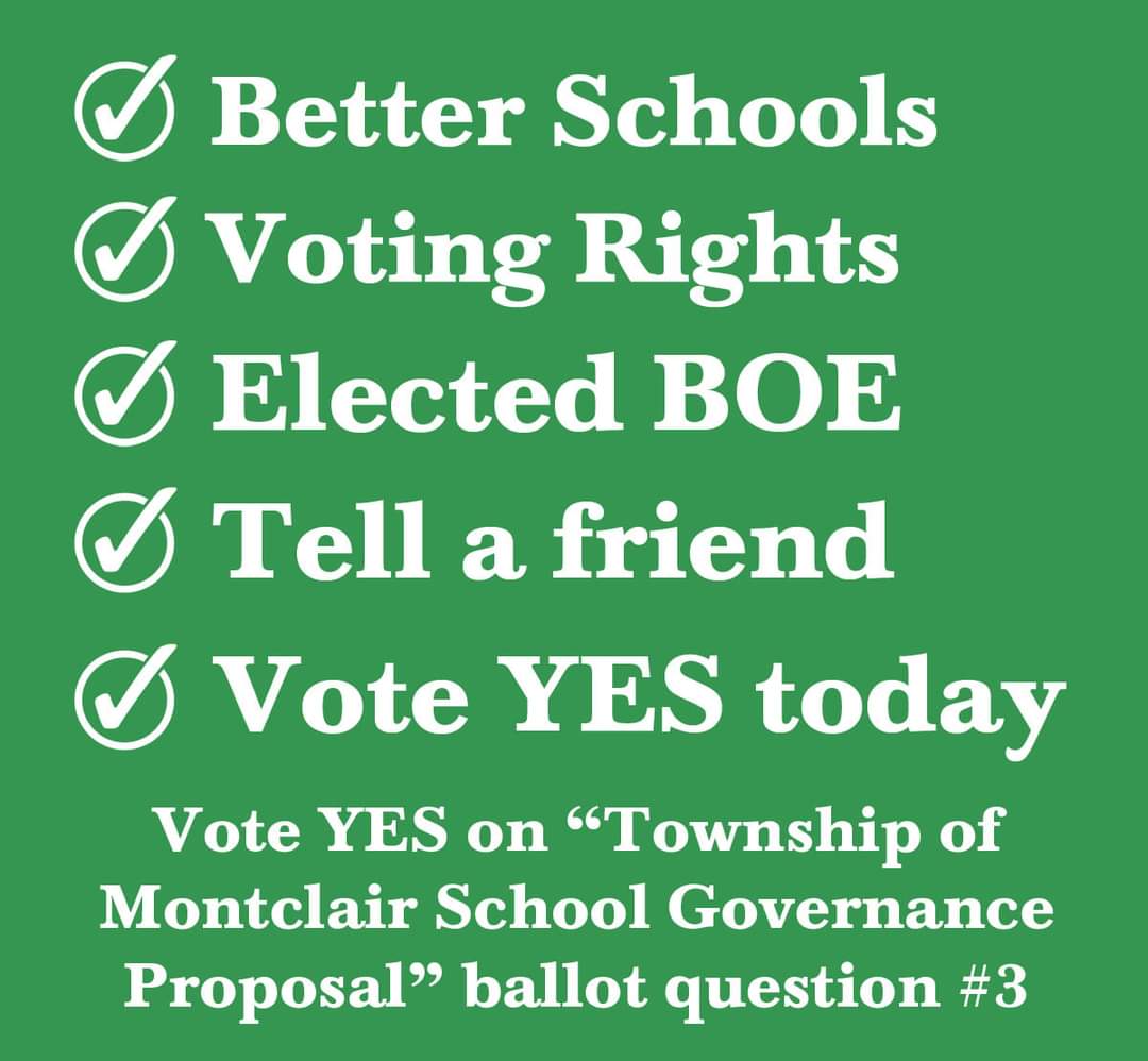 VoteMontclair's tweet photo. The why and the when of today's big vote in @MontclairNJGov. As for the where, if you're unsure, just click here: https://t.co/7HNWuYdoku https://t.co/Sp3qwQmaRA