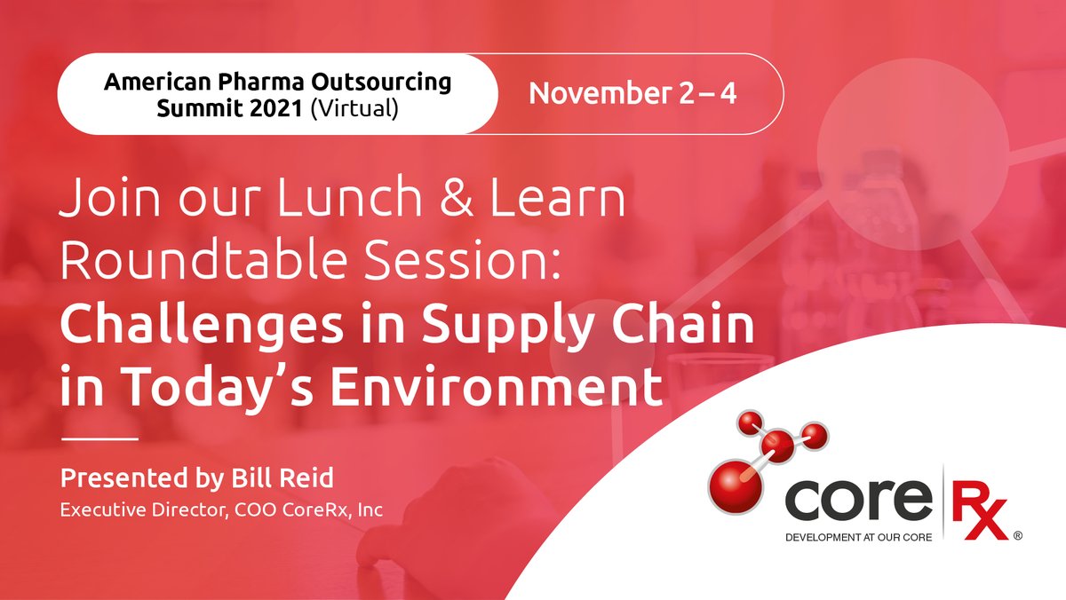 Come and join us today at the American Pharma Summit!
posummitvirtual.com
