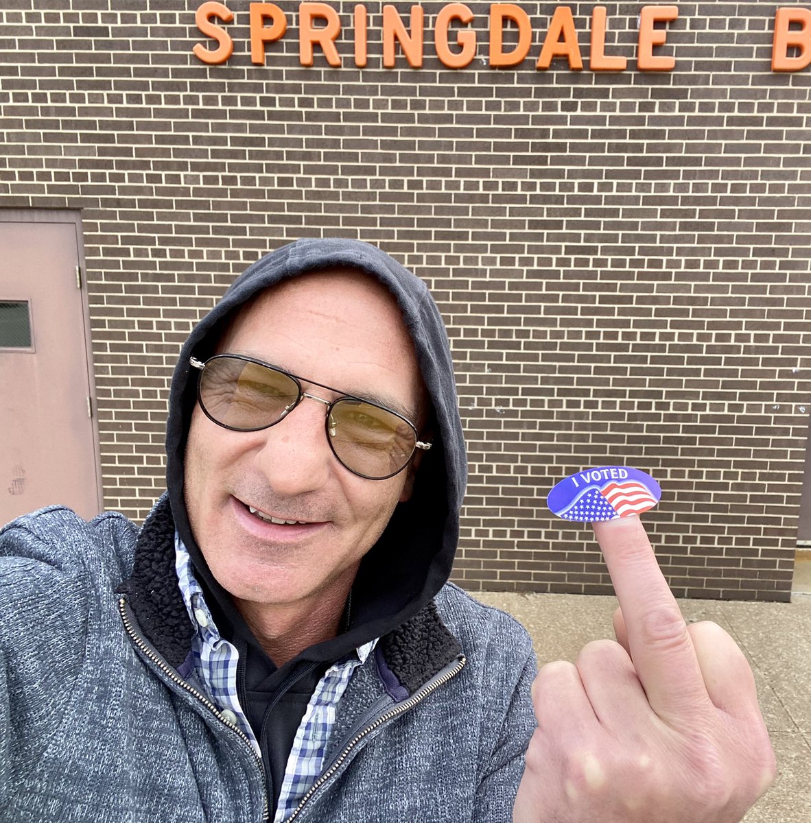 It’s a beautiful gray day in Western PA....
Fuck Your Excuses and GO VOTE!
