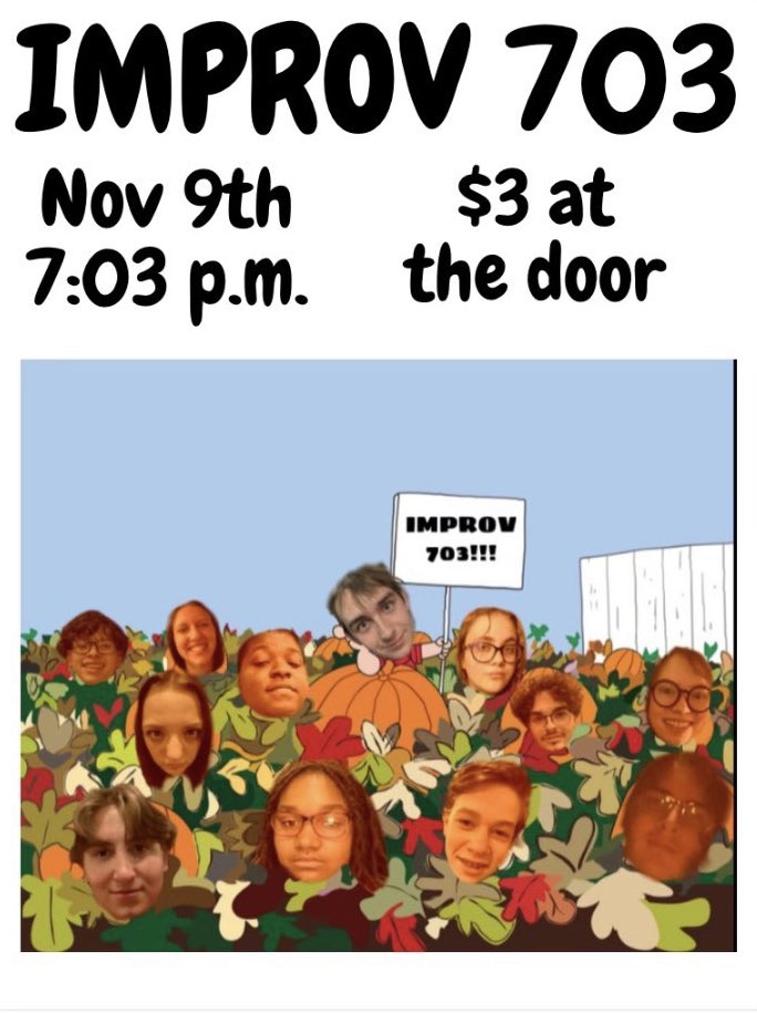 WATCH YOUR FAVORITE IMPROV TEAM GO “PEANUTS” AT NEXT WEEKS SHOW! Stay quirky and don’t be a turkey with IMPROV 703!!!