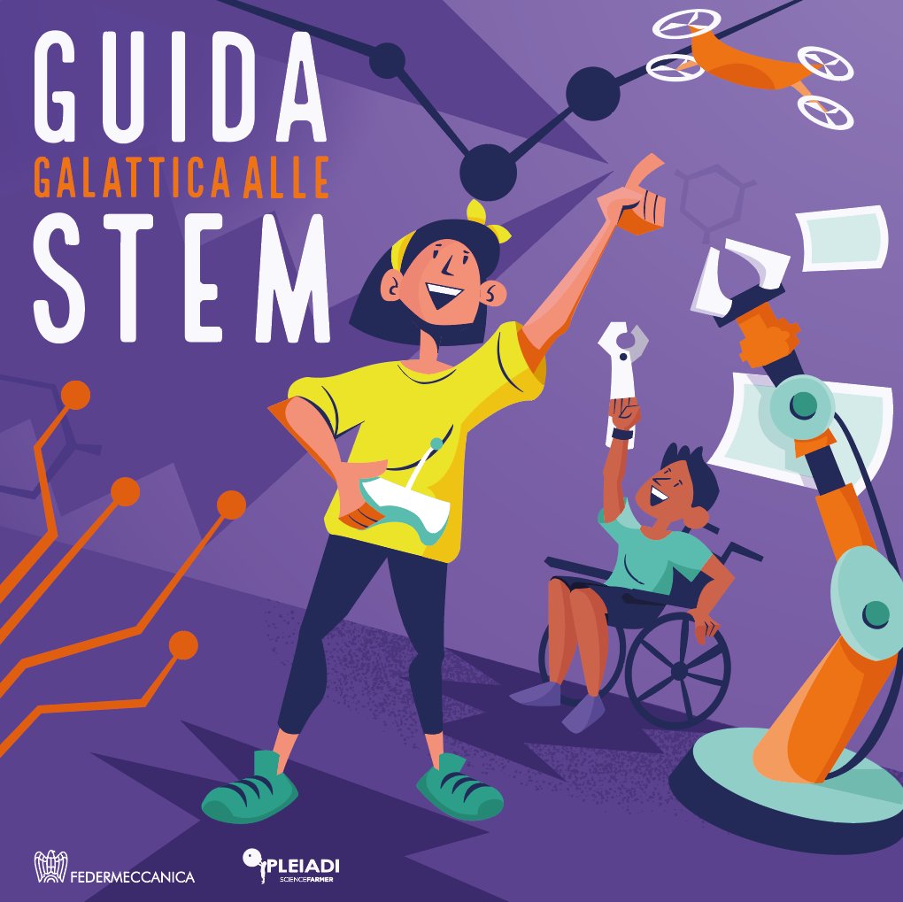 🧠A cosa servono le materie #Stem ? Difficile spiegarlo ai bambini. Per questo è nata la 1°a "Guida Galattica alle #Stem " firmata #Federmeccanica e <a href="/Pleiadi_SF/">Pleiadi</a> .

"Se capisco - è il messaggio - posso fare, posso essere, posso scegliere" <a href="/VanityFairIt/">Vanity Fair Italia</a> 
👉bit.ly/3CDlRUV
