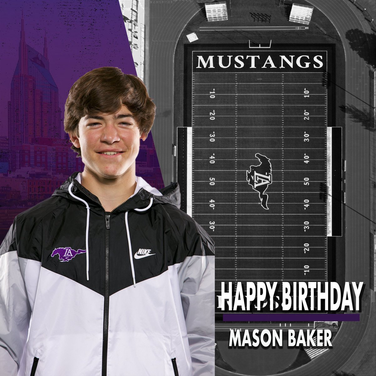 LAmustangFB's tweet photo. Happy Birthday to Mac &amp; Mason Baker! #BeSetApart https://t.co/sNRcy1WR3V