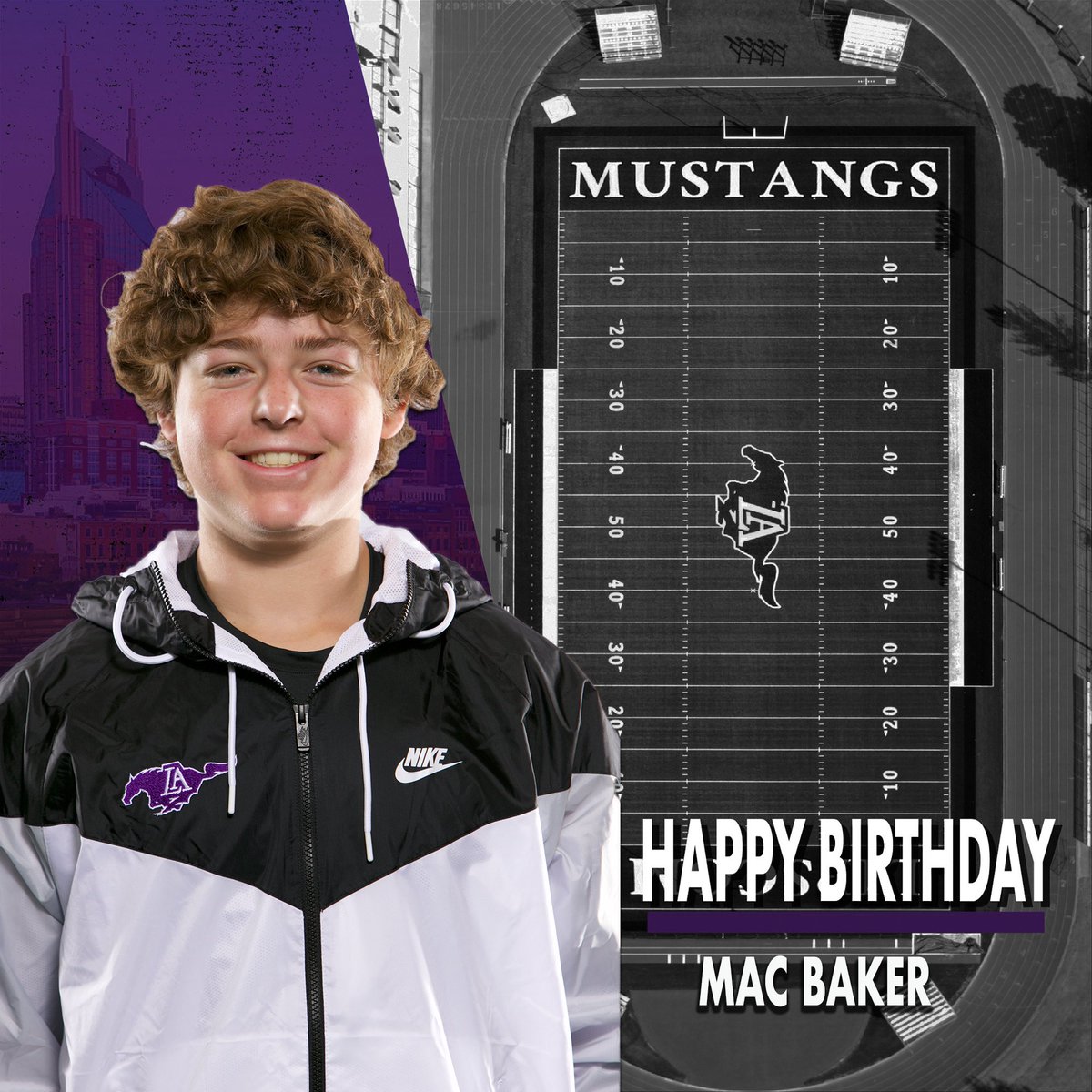 LAmustangFB's tweet photo. Happy Birthday to Mac &amp; Mason Baker! #BeSetApart https://t.co/sNRcy1WR3V