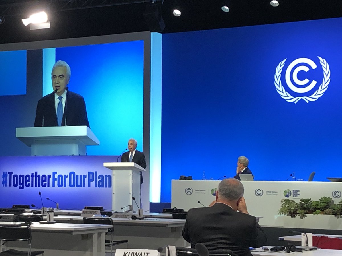 .⁦⁦<a href="/fbirol/">Fatih Birol</a>⁩ at the Global Methane Pledge making the case othat achieving a 30% reduction in global methane emissions has the same impact on the climate in the near term as eliminating all global transportation emissions. ⁦<a href="/IEA/">International Energy Agency</a>⁩ #CutMethane #COP26