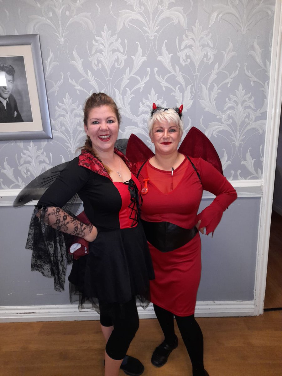 RegencyCareHome's tweet photo. We had a fantastically frightening time here at Regency this weekend... 🎃
There were lots of tricks, treats and laughs as we threw a spectacularly spooky Halloween party- complete with some excellent outfits! 👻😈
#RegencyFamily #CareHomeActivities #CareHomesUK #Halloween2021 https://t.co/81aIsnlM7q
