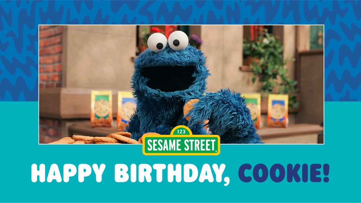 Get the cookie cake ready because today we are celebrating our friend on <a href="/sesamestreet/">Sesame Street</a>, <a href="/MeCookieMonster/">Cookie Monster</a>! We love you, Cookie! #HBDCookieMonster