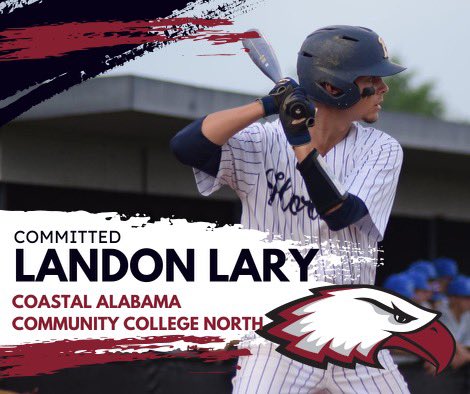 Landonlary (@landonlary) on Twitter photo I am blessed and proud to announce my commitment to Coastal Alabama Community College North to continue my academic and baseball career. I want to thank God, my family, friends and coaches for helping me get to this point. I am excited to see what the future holds. Go Eagles!🦅 I am blessed and proud to announce my commitment to Coastal Alabama Community College North to continue my academic and baseball career. I want to thank God, my family, friends and coaches for helping me get to this point. I am excited to see what the future holds. Go Eagles!🦅