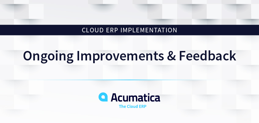 donasgroup's tweet photo. The cloud #ERP implementation journey doesn't end after going live. With continuous support and improvements based on customer feedback, Acumatica Cloud ERP is with you every step of the way. https://t.co/hBYsPnjCB6 https://t.co/2SvMhfntPQ