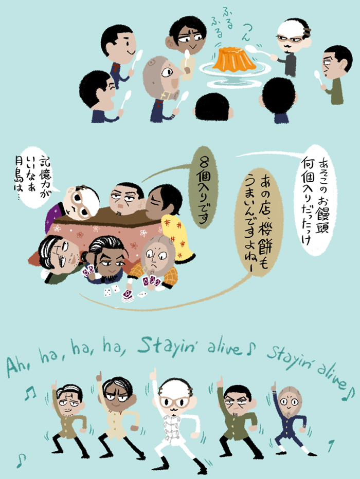 #とにかくワチャーッと集合してる絵を晒す見た人もやる 
ワチャ絵その6 