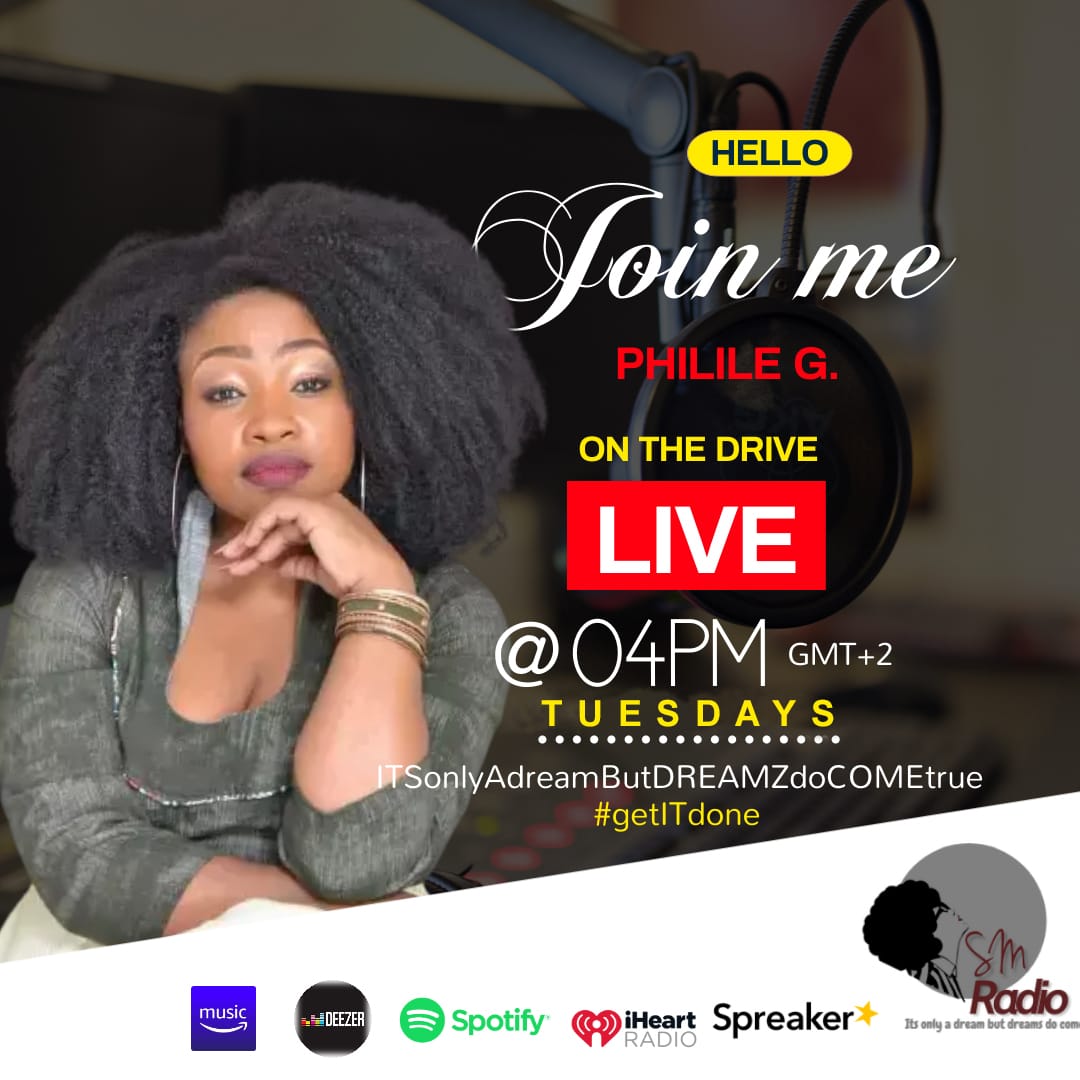 OfficialSM_Ent's tweet photo. We are live with your Girl @PhilileGumbi_SA on #AfternoonDrive 💃💃💃🕺🕺🕺 talking  umjolo vibes...

https://t.co/Yrr2mEQACN https://t.co/NNkb9fj8zz