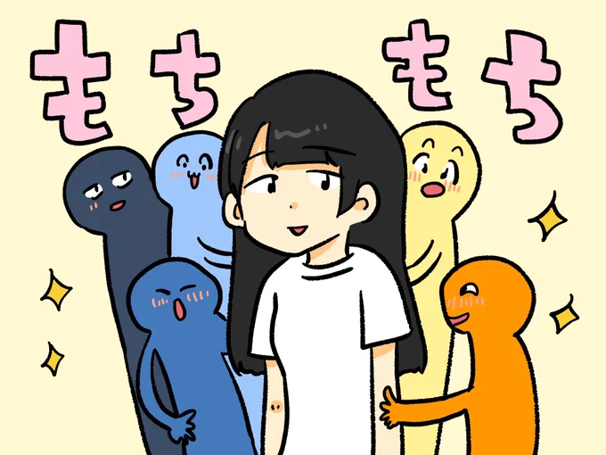 りささんのもちもちボディを触って感動するメンバー達 #でんぱちゃん日記 