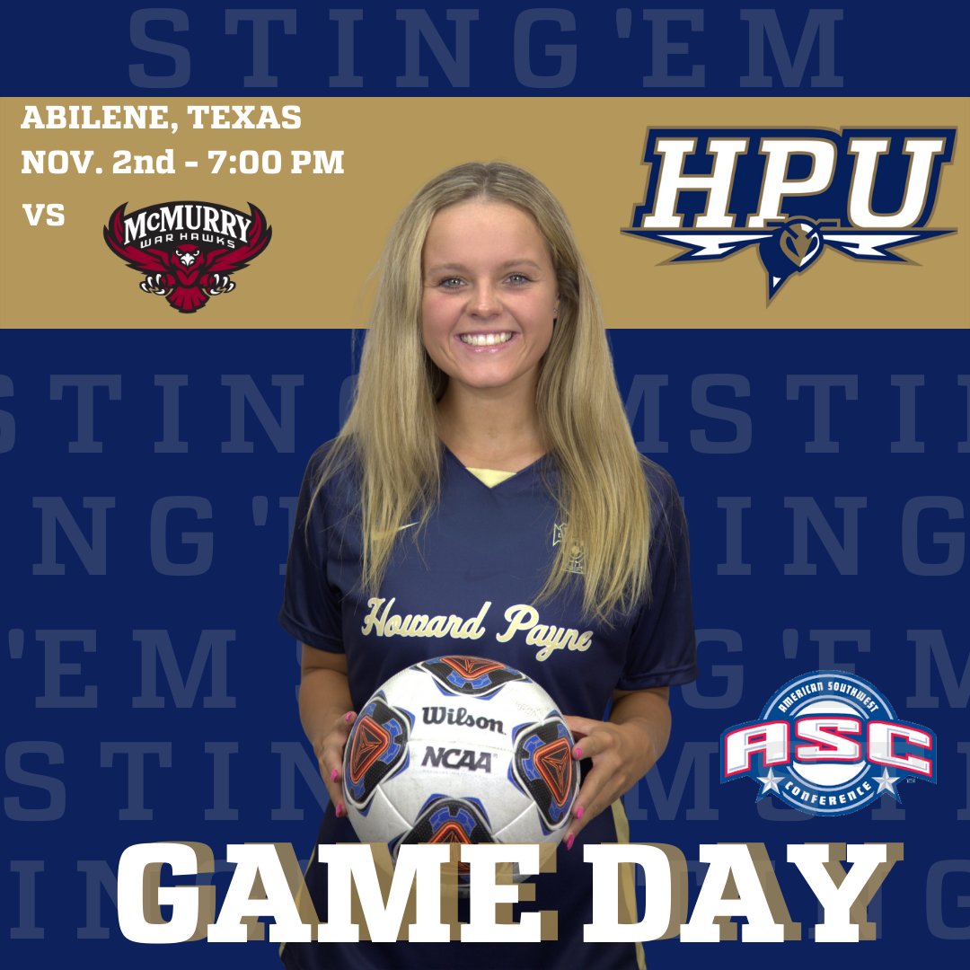 hputxwsoccer's tweet photo. GAME DAY!

The HPU Lady Jackets will take on the McMurry War Hawks in the quarterfinals of the American Southwest Conference tournament at 7pm in Abilene, Texas! Get live links for today's game at https://t.co/Ye5jBTW94T
#StingEm https://t.co/BH8yaht67N