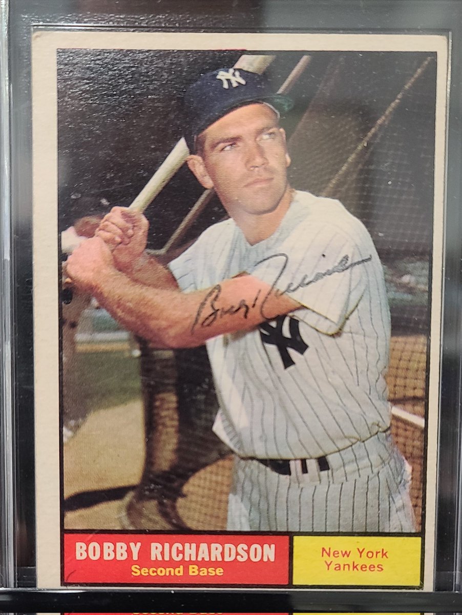 DennisCGarcia's tweet photo. @gbennettpost @SABRbbcards @PostWarCards @CardboardHistry @nightowlcards @VintageCardsOn1 Outstanding Carpet! Here's my autographed #BaseballCards for #BillSkowron (1955), #PhilGarner (1979), #WillieStargell (1982) and #BobbyRichardson (1961) https://t.co/QLWzwCJ9CV