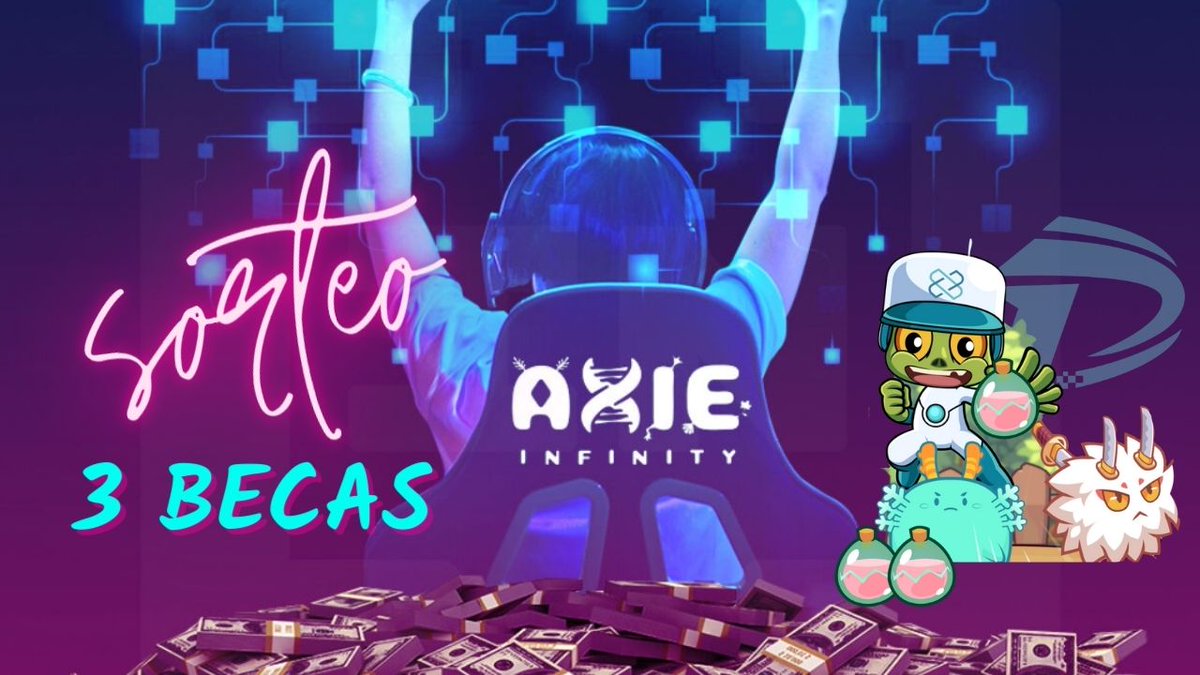darksoldtv's tweet photo. Estaré sorteando 3 becas de #AxiesInfinity.
Los pasos del #concurso son muy sencillos:
1 - Debes seguirme en #Instagram @Darksoldtv.
2 - Debes seguirme en #Twitch. Twitch es una plataforma #Streaming.
3- Debes Seguirme en #Twitter. Hacer RT.
4 - Suscribirte a #YouTube. https://t.co/4kHGglfzGL