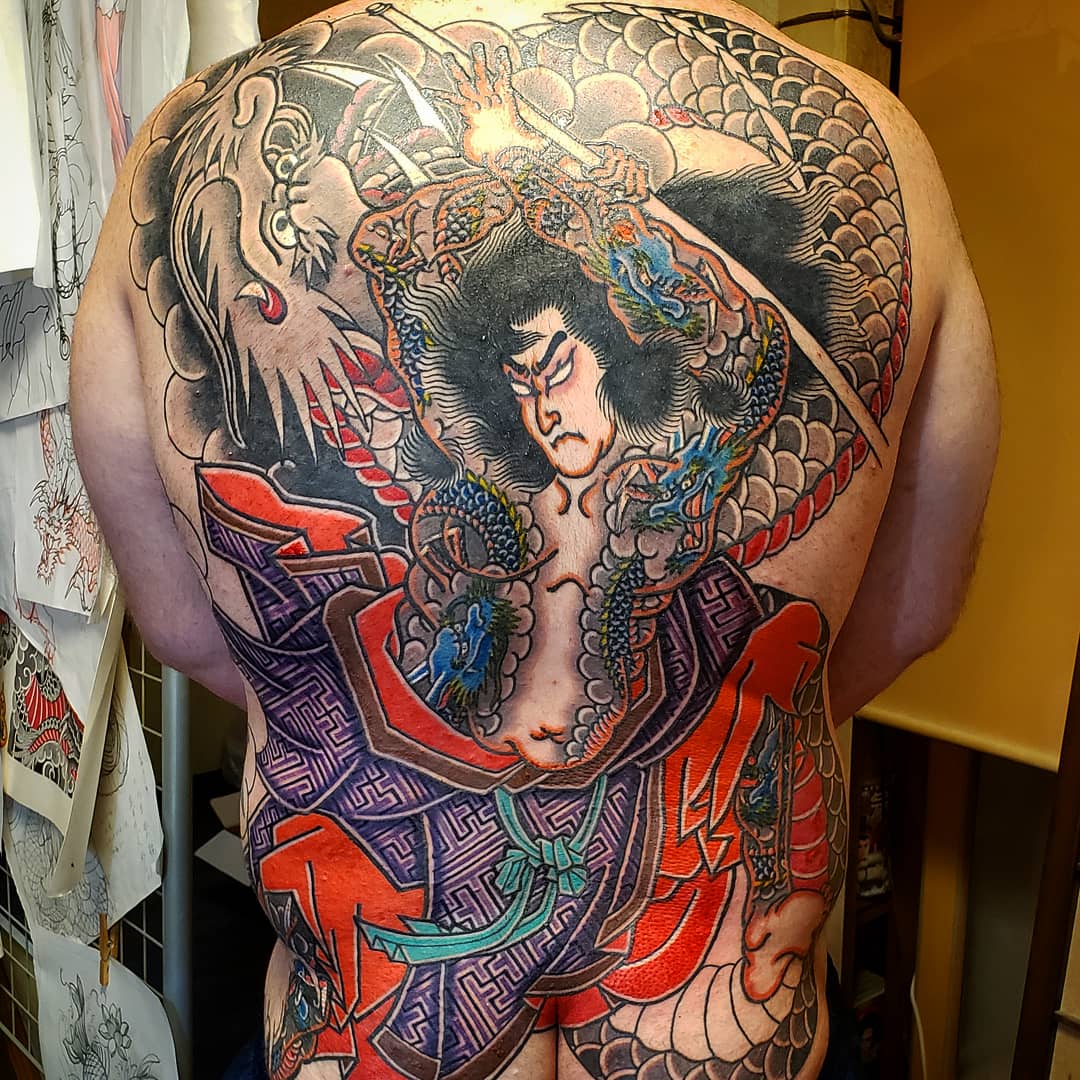 梵天タトゥーマシーン Dempatoo YUTAKA BONTEN 豊梵天 | GAIN magazine