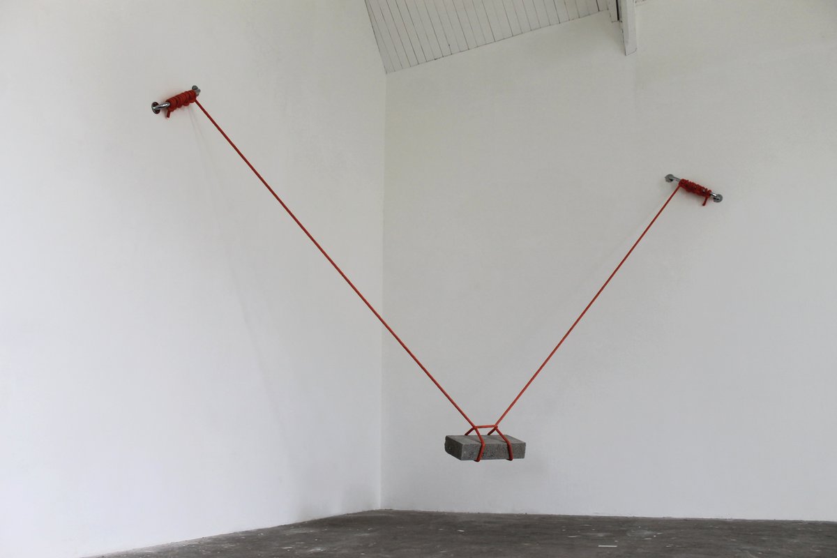 This Thursday night, Conner Shields
debuts their latest scupltures, a thoughtful look
at the binary, and industrial. From
Middlesbrough, Leeds Arts grad Shields
looks at his Northern heritage and merges it with notions of male identity.
Opening starts at 6pm Thursday
 25-27.11.21