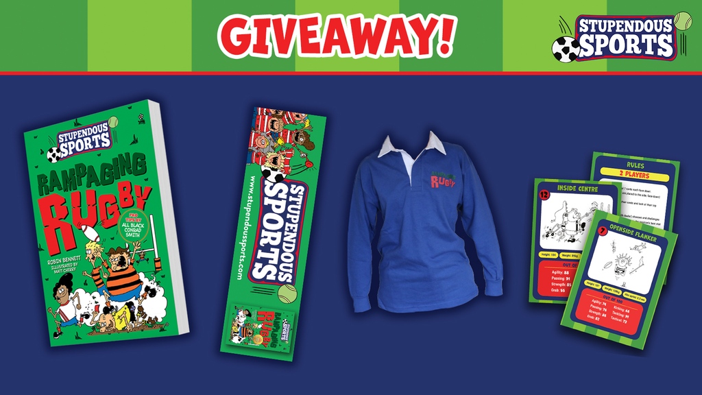 FireflyPress's tweet photo. 🏉UK GIVEAWAY🏉

It's #NonFictionNovember and we're giving away a fantastic bundle of #RampagingRugby goodies every week this month across our accounts, @fireflyschools for school staff and @FP4Booksellers for booksellers

To win, simply follow, like and RT by midnight 9/11/21 https://t.co/f1ycZ7EY5d