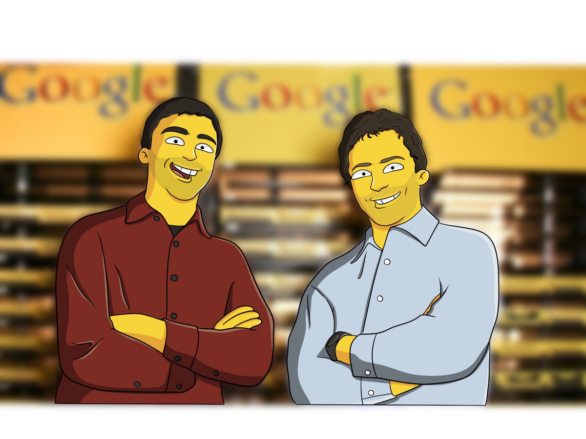 NFT_Productions's tweet photo. Sergey Brin with Larry Page

Sergey Brin with Larry Page, were co-founders Google.
#SergeyBrin #LarryPage #Google  #NFT_Productions #NFT  #Productions #Simpsons  #CryptoSimpsons #Bitcoin https://t.co/VgpwW3IJgC