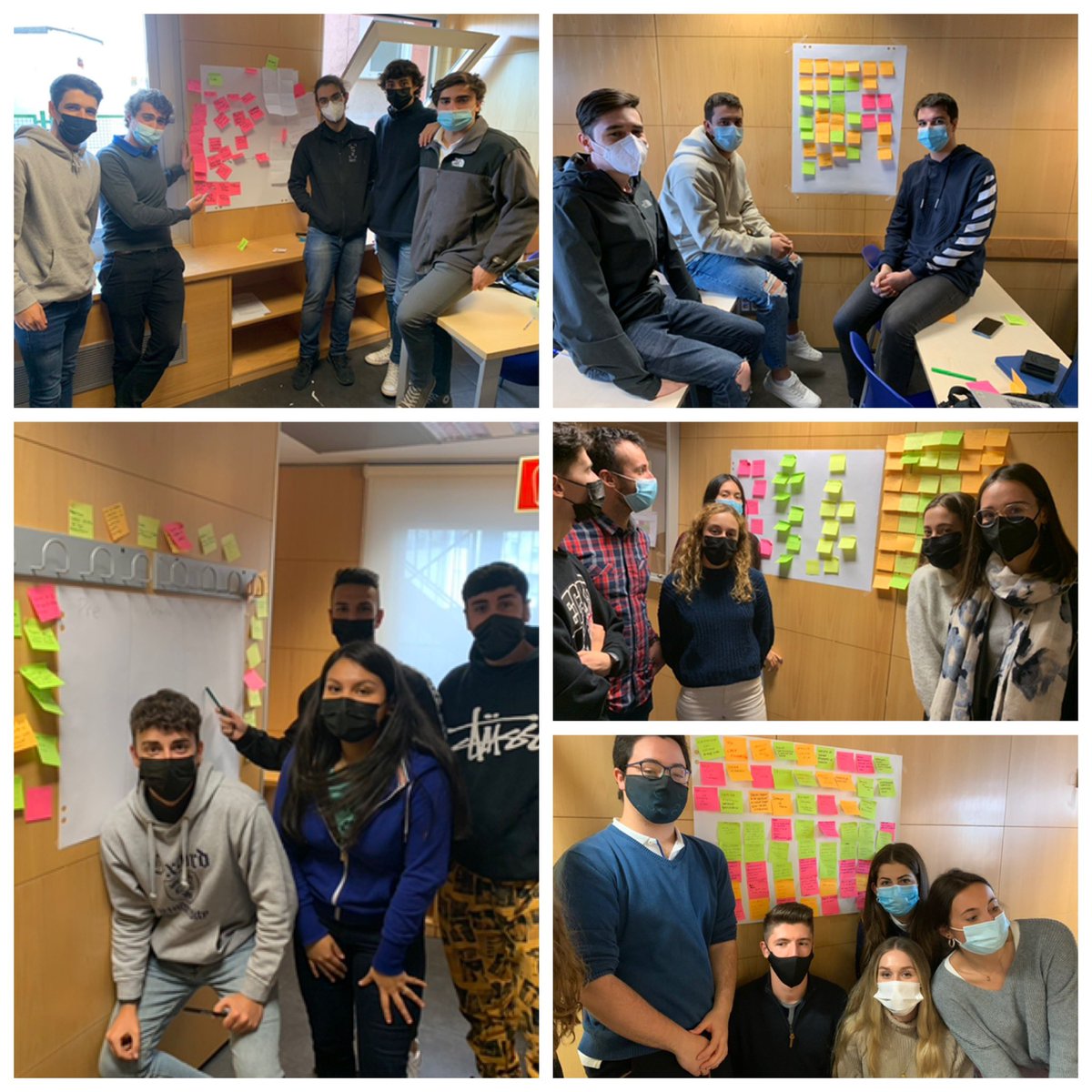 mv_decastro's tweet photo. Creando ideas con nuestros alumnos de Ingeniería de Servicios @ISE_URJC #ServiceEngineering #ServiceDesign #Ideation https://t.co/P8W9TFcAvN