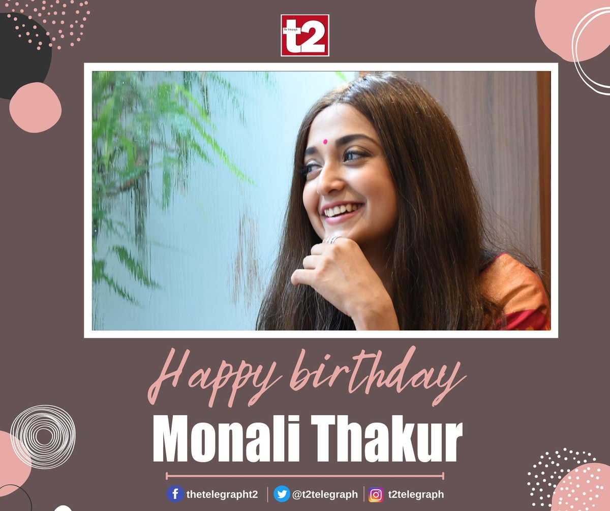 t2 wishes the girl with the golden voice a very happy birthday. Keep spreading music magic, Monali Thakur! @monalithakur03