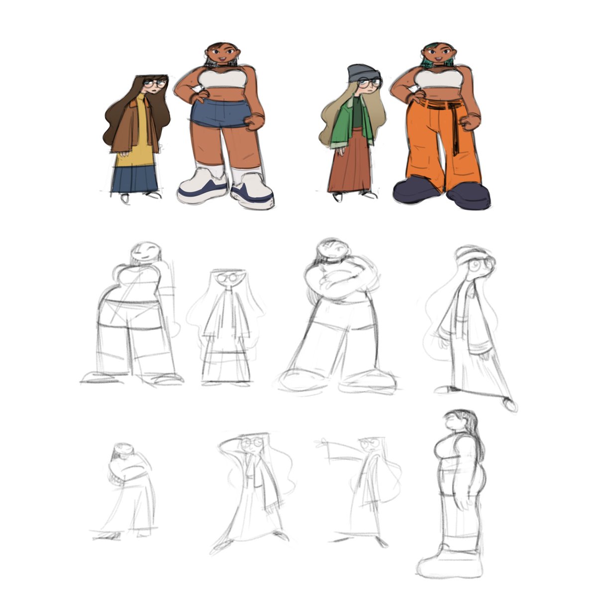 Some more development sketches 
